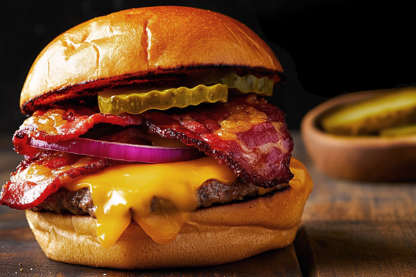 bacon burger