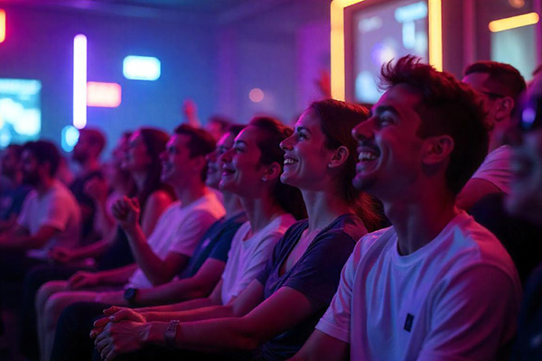 crowd cheering
